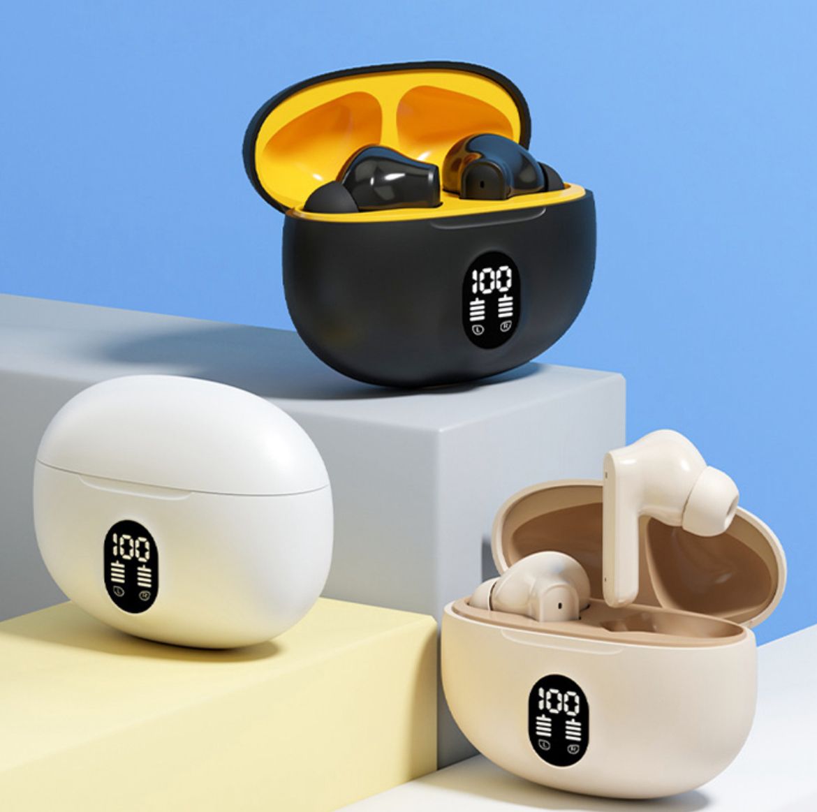Ultimate Essentials Bundle: Earrings + Earbuds + Bag + T shirts