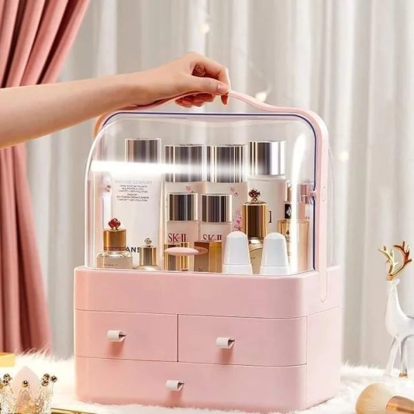 Acrylic Makeup Organizer with Multiple Drawers
