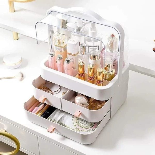 Acrylic Makeup Organizer with Multiple Drawers