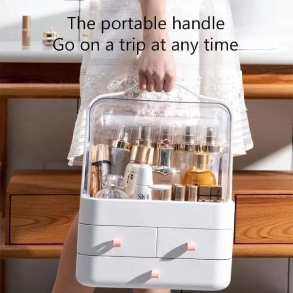 Acrylic Makeup Organizer with Multiple Drawers