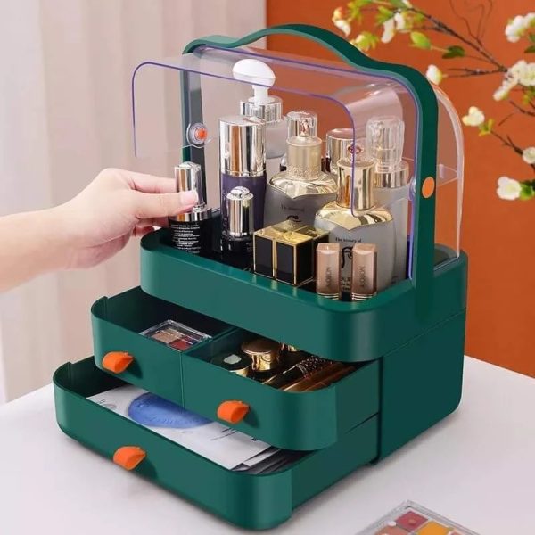 Acrylic Makeup Organizer with Multiple Drawers