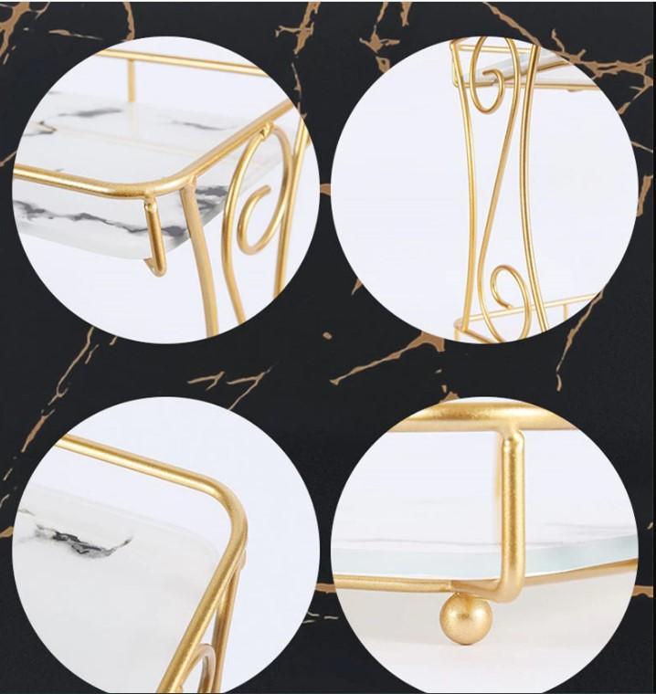 Metal Makeup Organizer– Sleek Storage Solution for Cosmetics