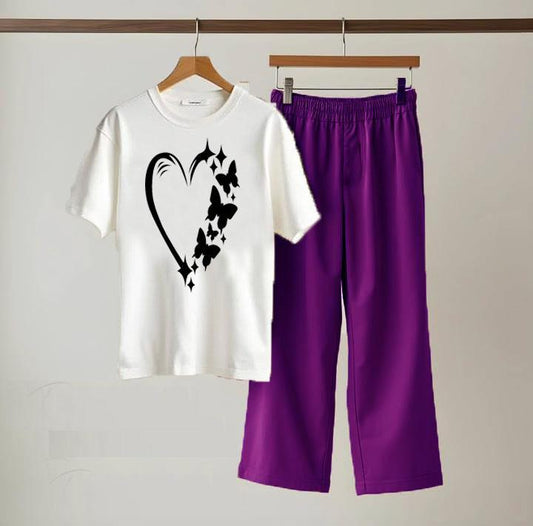 Women's Cotton Jersey Night Suit Set